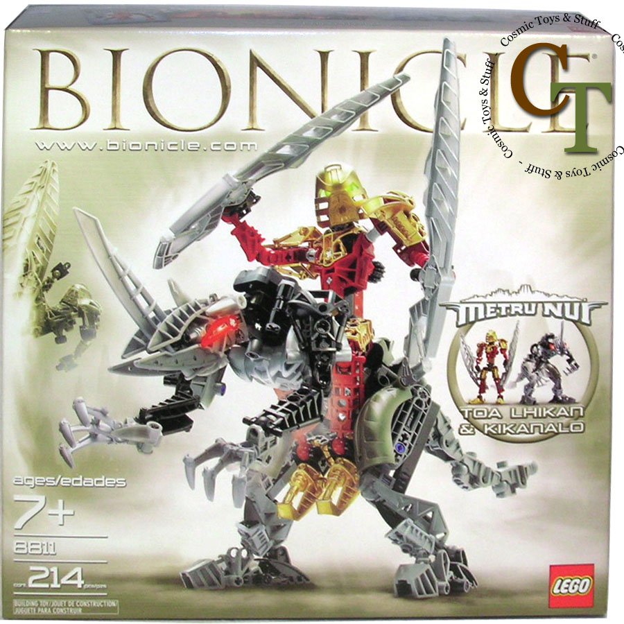 LEGO 8811 Toa Lhikan & Kikanalo - Bionicle
