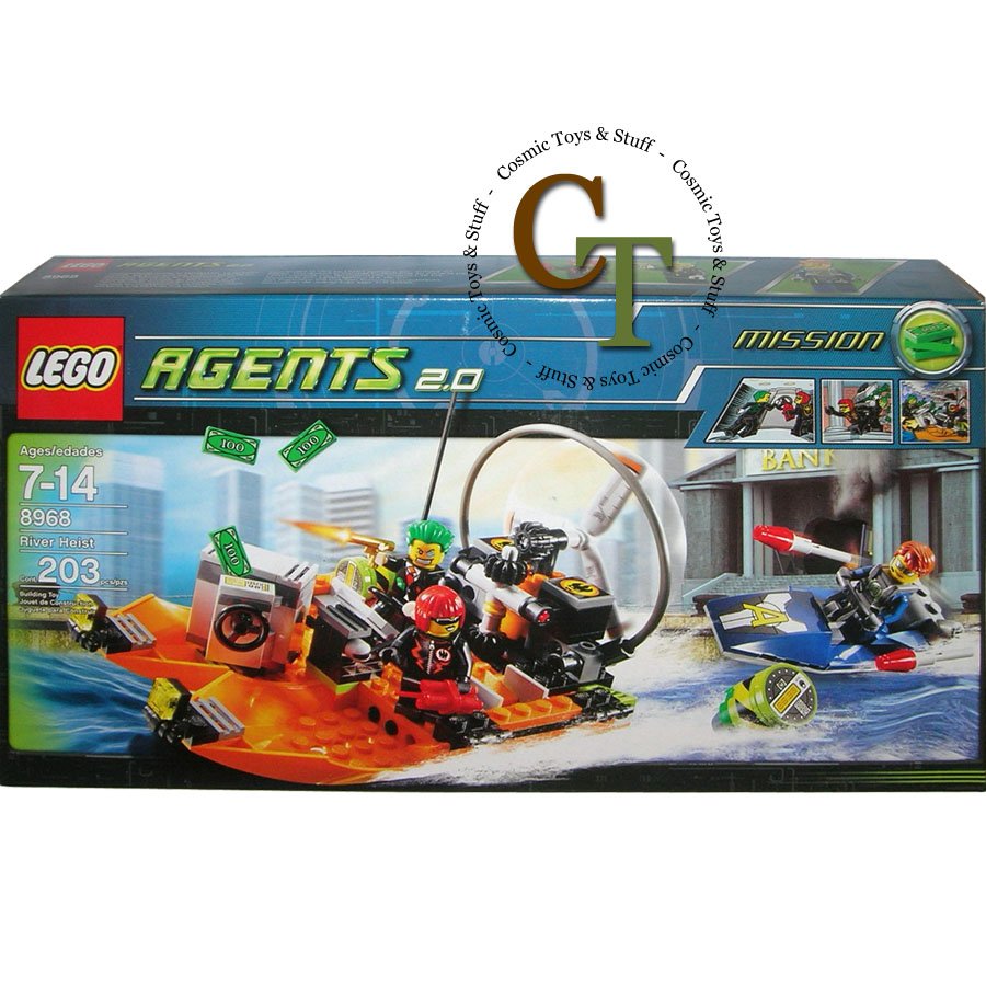 LEGO 8968 River Heist - Agents