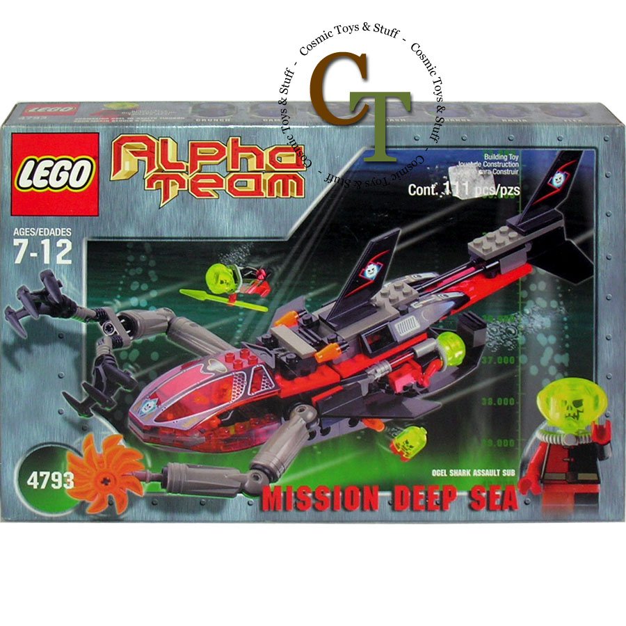 LEGO 4793 Ogel Sub Shark - Alpha Team