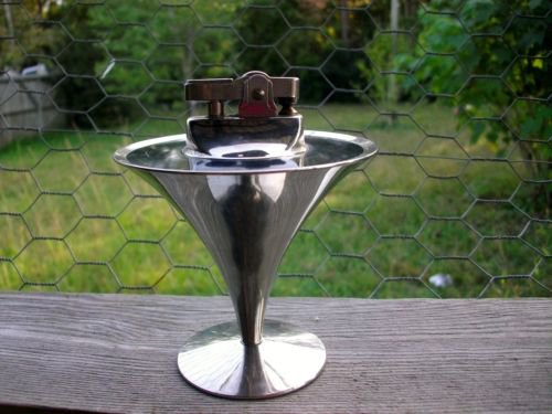 VINTAGE MARTINI SHAPED RETRO STYLE ~SOLINGEN GERMANY~ SILVER ART DECO ~1960s