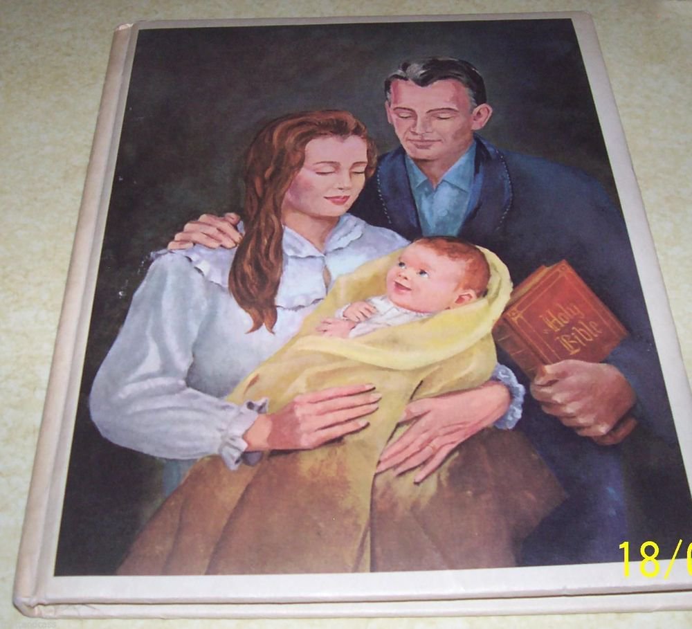 Our Christian Heritage Vintage 1967 Hardback Book-Write in Your Family Register