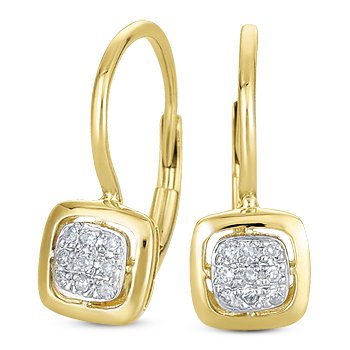 0 07ct Round Brilliant Cut Diamond Dangling Leverback Earrings 14k 0 07ct Round Brilliant Cut Diamond Dangling Leverback Earrings 14k Yellow Gold