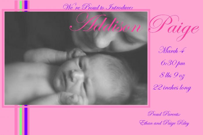 Addison pink