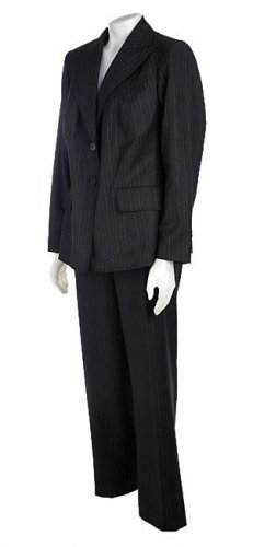 Anne Klein Women's Plus Size 2-Button Suit
