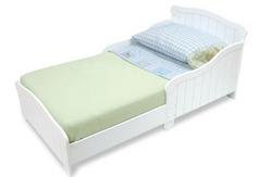 Nantucket White Toddler Bed