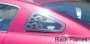 2005-06 Ford Mustang Side Window Cover-Flames