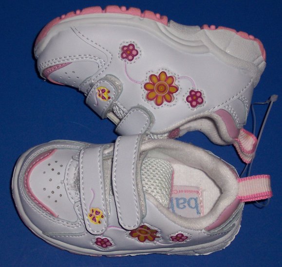 Carters Light Up Tennis Shoes Baby Girl Size 3