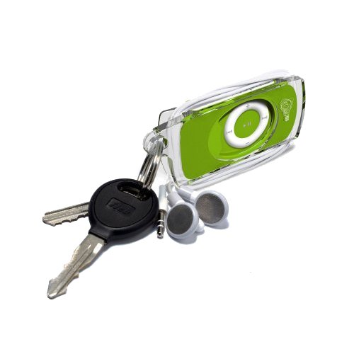 Mophie Mueva Bevy iPod Shuffle Case with Bottle Opener & Keychain (Green)