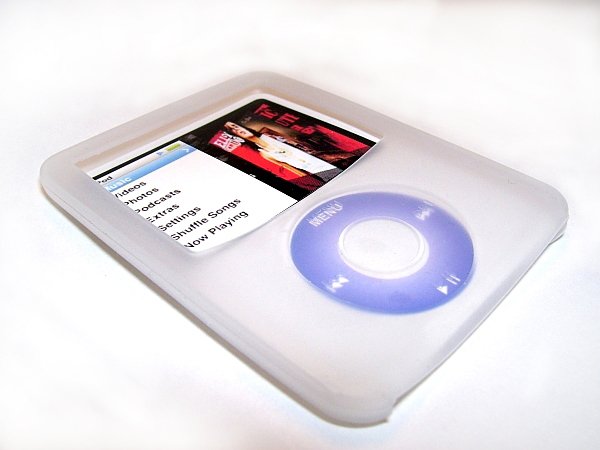 Silicone iPod Nano Case/Skin for 3rd Generation (White)