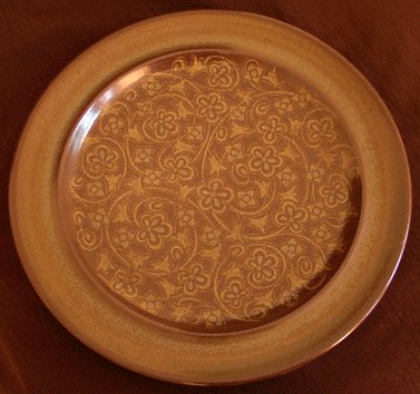 FRANCISCAN Dinner Plate MADEIRA USA Rimmed