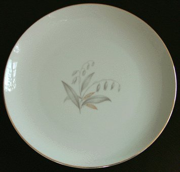 KAYSONS Golden Rhapsody 1961 DINNER PLATE Japan