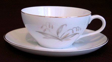 Vintage KAYSONS 1961 Golden Rhapsody CUP & SAUCER Japan