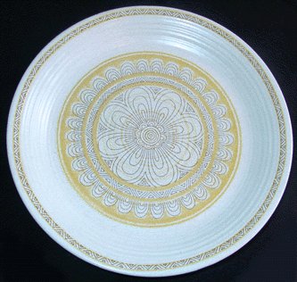 Vintage FRANCISCAN Dinner Plate HACIENDA GOLD
