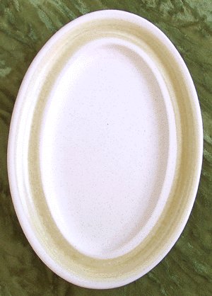 Vintage FRANCISCAN Hacienda Green BUTTER DISH no lid