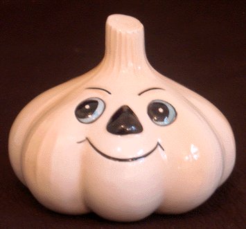 Vintage GARLIC HEAD Personified Food SHAKER