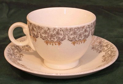 TAYLOR SMITH & TAYLOR Cup & Saucer LAUREL/DIANA -B