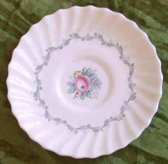 Vintage ROYAL DOULTON Saucer THE CHELSEA ROSE 1950