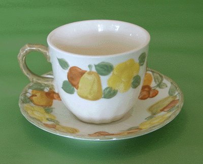 MARUTA WARE Eden 7011 CUP & SAUCER Japan
