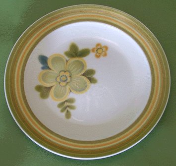 NORITAKE Expression CHESTNUTHILL Bread Plate MOD Chestnut Hill
