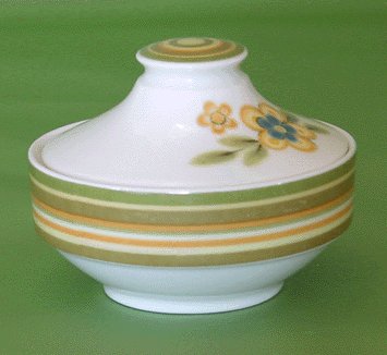 NORITAKE Expression CHESTNUTHILL Sugar Bowl MOD