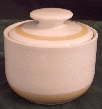 Vintage PEBBLED SHORE Sugar Bowl IMPRESSIONS by DANIELE