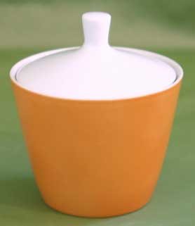 MIKASA Elite PERSIMMON Sugar Bowl NARUMI