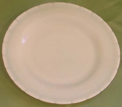 MACBETH-EVANS Oxford PLATE Depression Glass Translucent CHINEX Cremax MILK GLASS