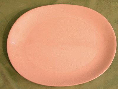 JOHNSON BROTHERS Rose Cloud 12 3/8 MOD PINK PLATTER