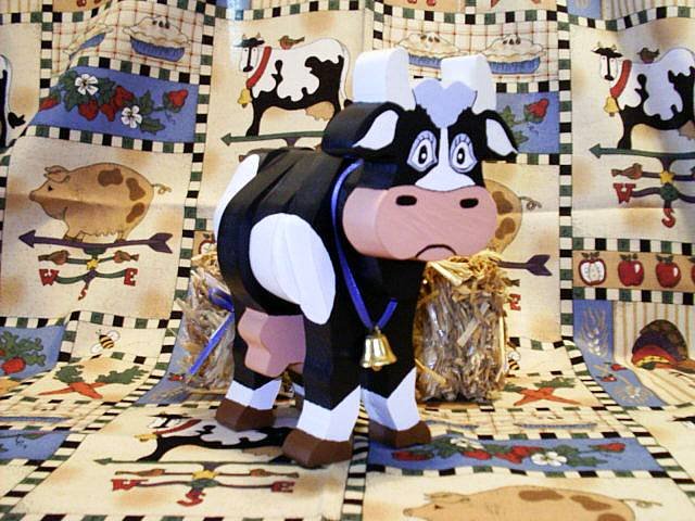 HANDCRAFTED LAYERED COW