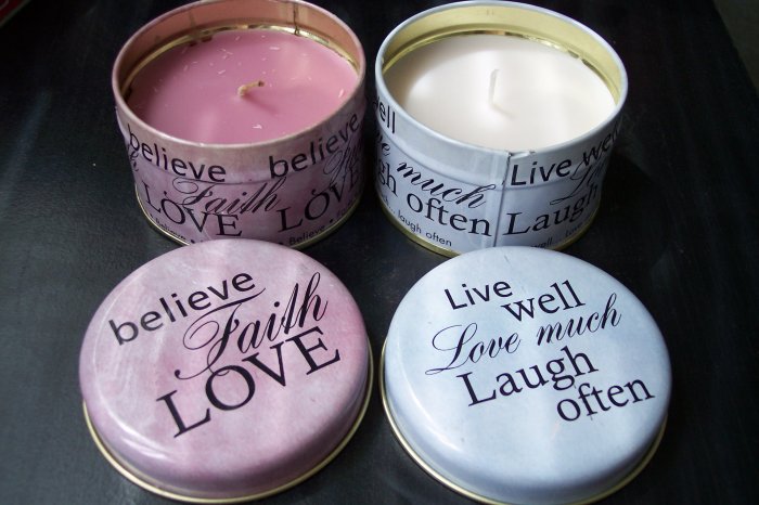 2 aroma candles - NEW!