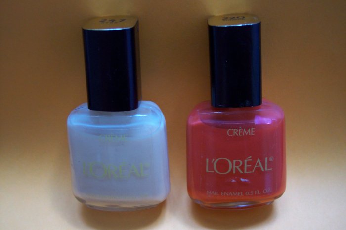2 pcs of L'OREAL Nail polish NEW!