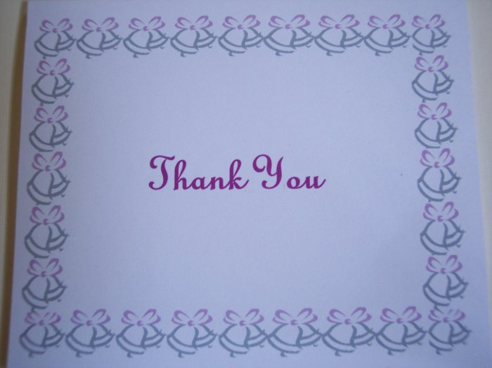 Wedding Bells Thank You Card