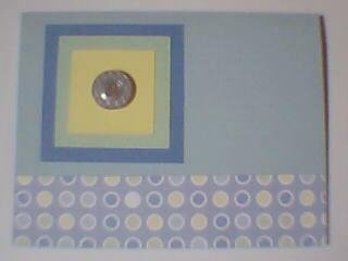 Postage Stamp Note Card