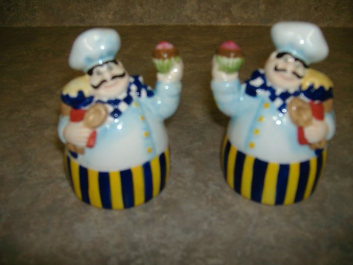 Fat Chef Salt & Pepper Shakers