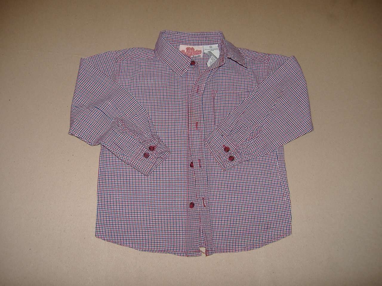 Kids Headquarters Boy's Long Sleeve Shirt Size 4T