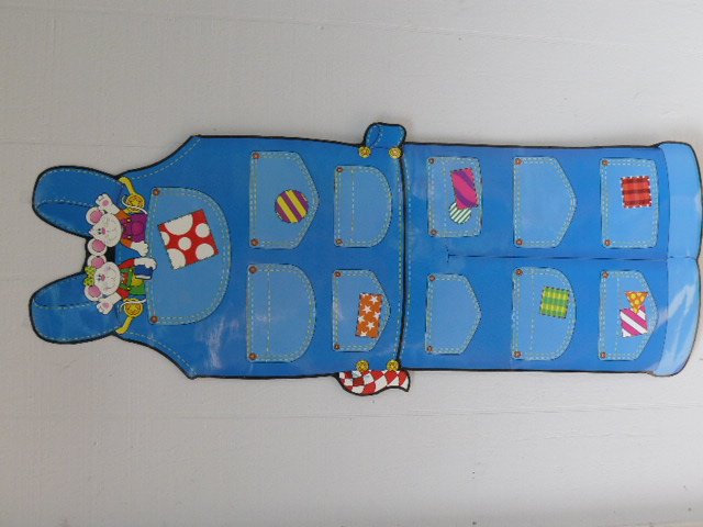 HOMESCHOOL Chore Helper Organizer Wall Chart w/pockets