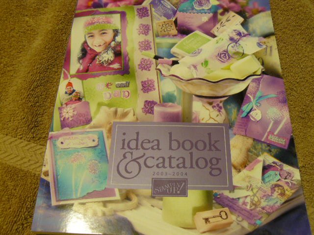 Stampin' Up! Idea Book & Catalog 2003-2004 NEW $2.00