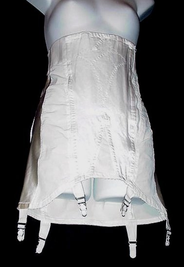 OB satin girdle