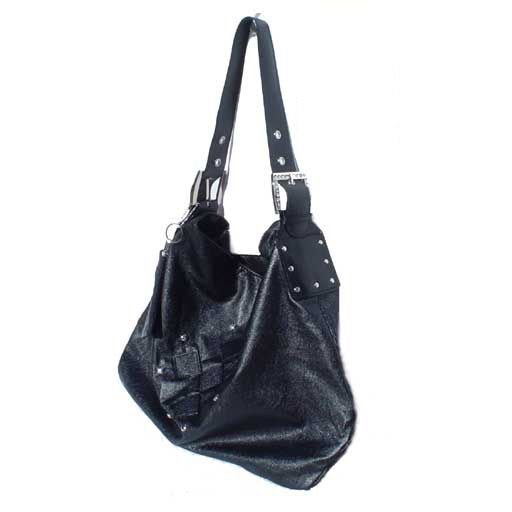 Large Accent Hobo (Black)