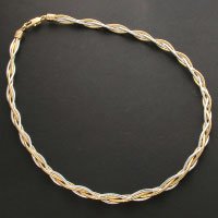 Two tone Twisted Neck wire