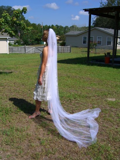 Cut Cathedral Veil