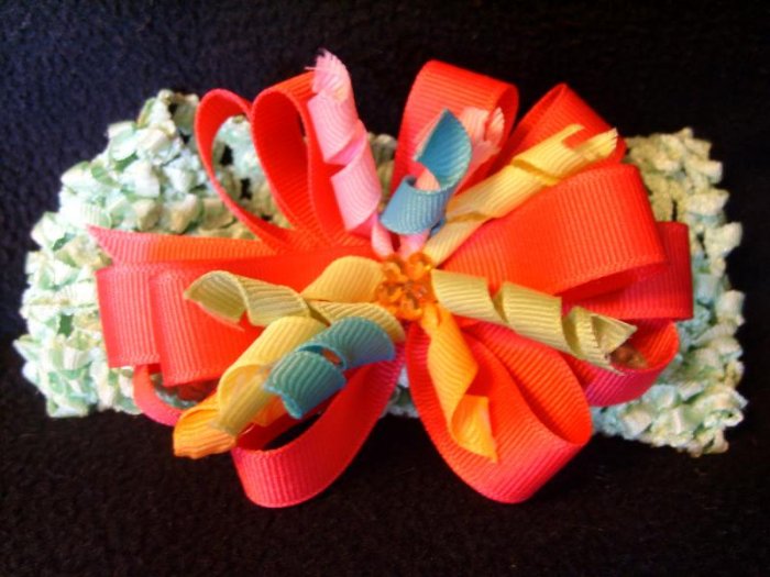 Bright dark pink ribbon