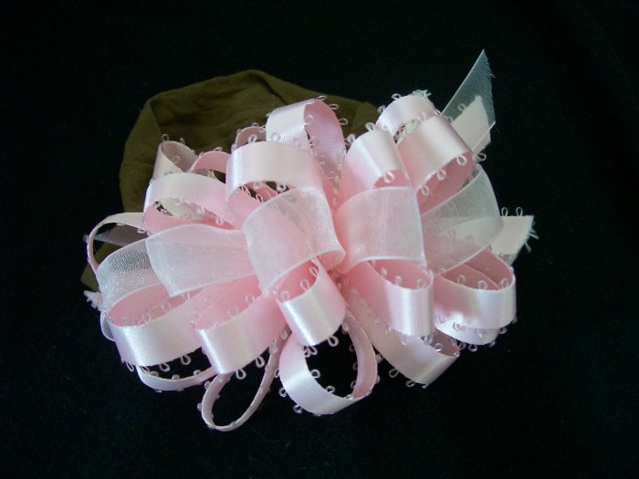 Light Pink Ribbon Bow