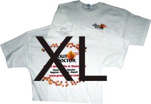 White T-shirt. X-Large