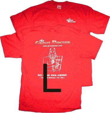 Red T-Shirt L. Old GD Design