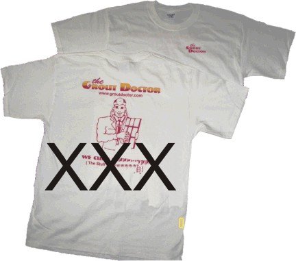 White T shirt XXX Old Design