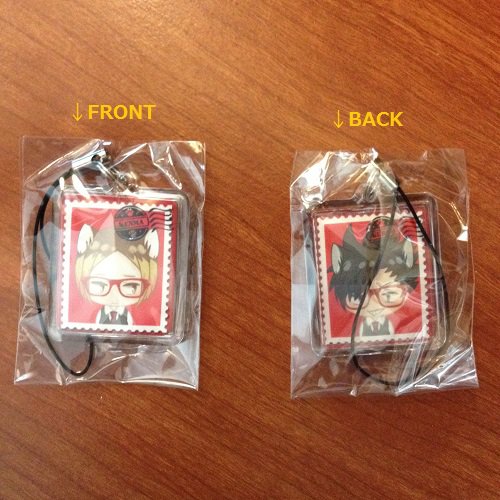 KuroXKenma Square Charm Haikyuu