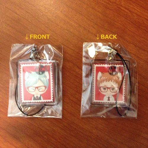 YakuXLev Square Charm Haikyuu