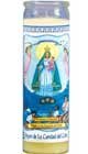 ETERNALUX LABELED 7 DAY CANDLE OUR LADY OF CHARITY