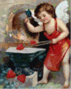 Hearts of Fire- 4 BP - Pixel Pattern DL - 3 available